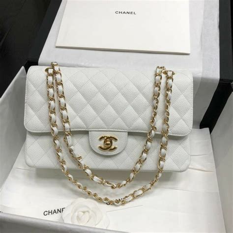 chanel white purse|chanel handbags this season.